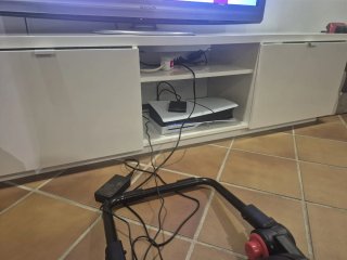 Mueble bajo para televisión IKEA blanco