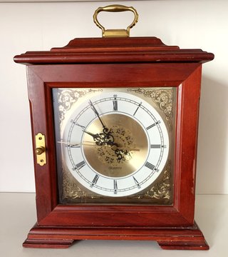 Reloj de mesa, caja, joyero Vintage