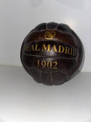 Pelota de Fútbol Retro Decorativa Real Madrid