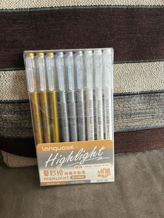 Set de 9 Bolígrafos Languo Highlight