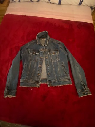 Chaqueta Denim Zara Azul Talla L