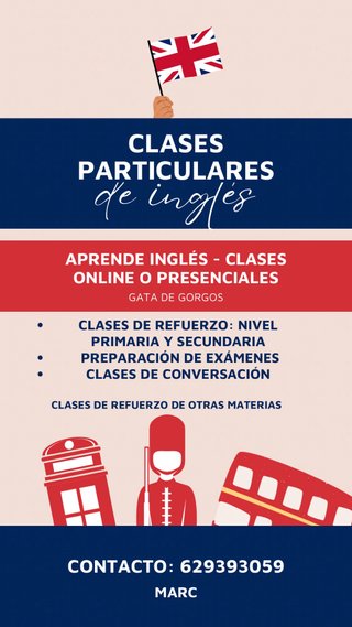Clases particulares de inglés