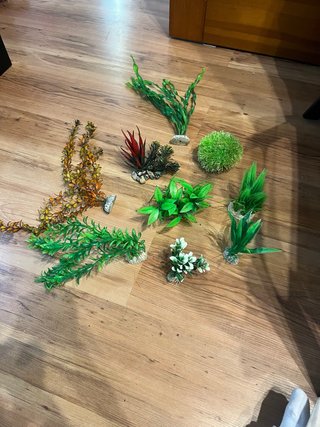 Set de 8 Plantas Artificiales para Acuario