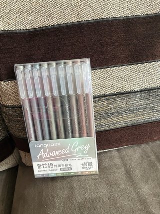 Set de 9 Bolígrafos Languo Advanced Grey
