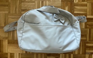 Bolso para carro de bebé gris