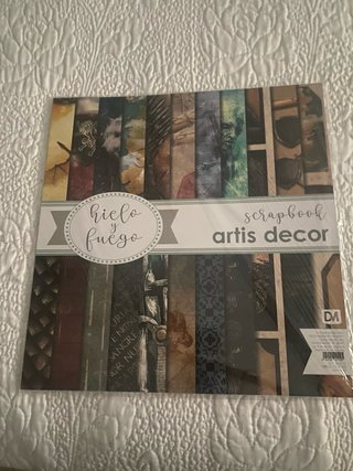 Papel Scrap Hielo y Fuego Artis Decor