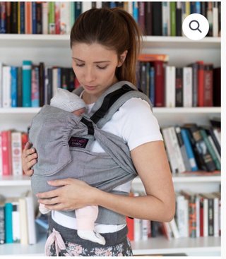 Mochila de Porteo Emeibaby Gris