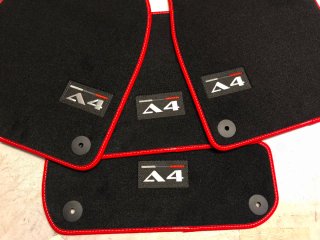 + Audi A4 B6 B7 Alfombrillas Velour a medida