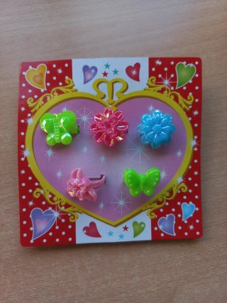 Set de 5 Anillos Infantiles
