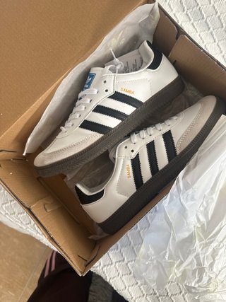 Zapatillas Adidas Samba Blanco y Negro
