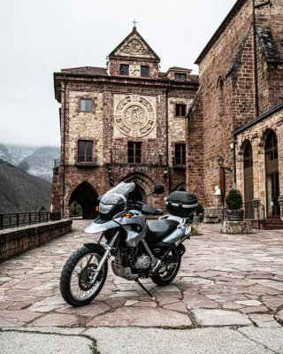 BMW GS 650 F Gris