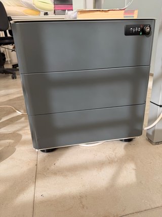 Cajonera Metálica de Oficina Gris
