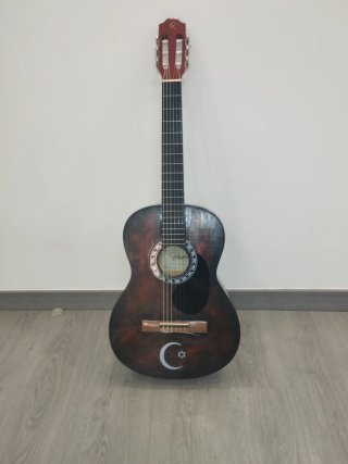Guitarra Española Pintada a Mano