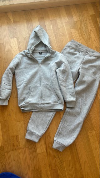 Chándal Gris Polar Talla 12 Años