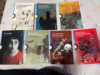 7 libros de la ESO o para niños y jovenes