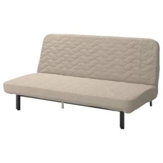 Sofá cama NYHAMN Ikea 3 plazas beige impecable
