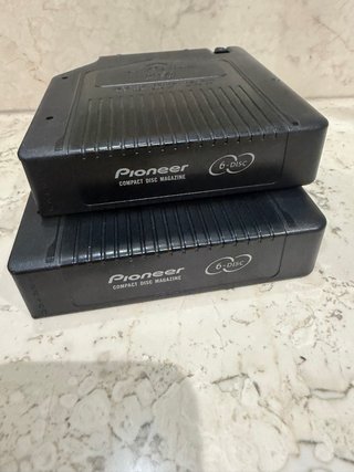 2 Cartuchos Cargador CD Pioneer 6 Discos