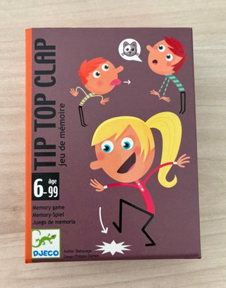 Juego de Cartas Tip Top Clap de Djeco