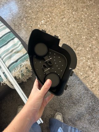 Estante de Esquina para Baño TISKEN Negro