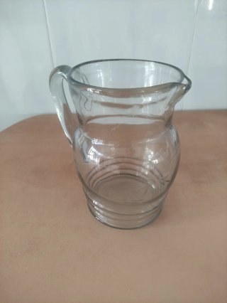 Jarra de vidrio transparente de 1,5 litros