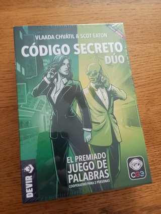 Juego de Mesa Código Secreto Dúo