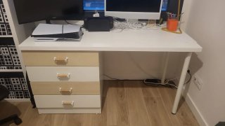 Escritorio con cajonera Ikea