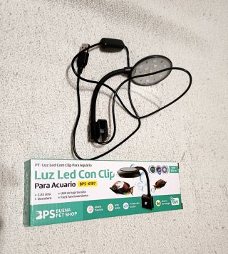 Lámpara LED con Clip para Acuario BPS-6197