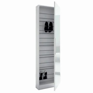 Zapatero Blanco Vertical con espejo