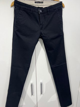 Pantalón Negro Zara