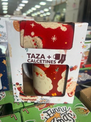 Set Taza y Calcetines Navidad