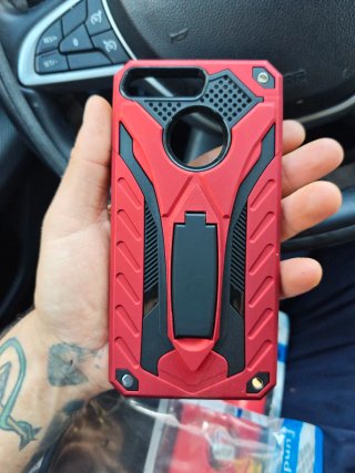Funda Antichoques con Soporte Huawei Y6/Honor 7A