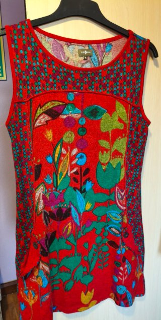 Vestido Surkana Multicolor Talla M