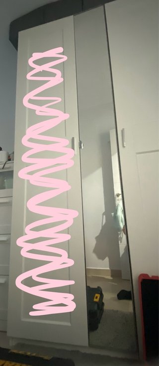 Estructura Armario PAX IKEA 75 cm