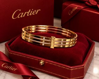 Brazalete Dorado Acero