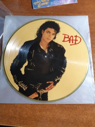 Vinilo Picture Disc Michael Jackson - Bad