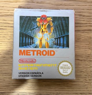 Metroid Nintendo NES (Versión Española)