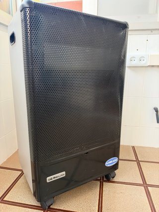 Estufa de Gas Orbegozo Negra