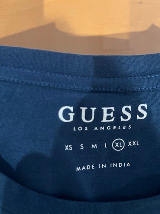 Camiseta Guess Azul Talla XL