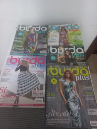 8 revistas patrones Burda