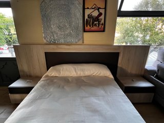 Cabecero de Cama con Mesitas Integradas