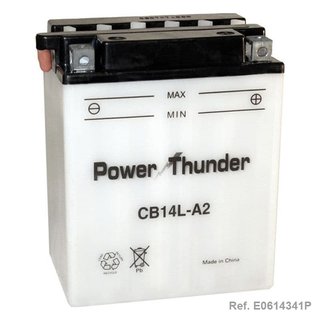 Batería YB14L-A2 (con ácido) - Power Thunder