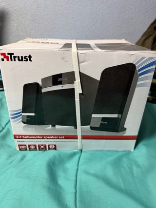 Altavoces Trust 2.1 Subwoofer Set