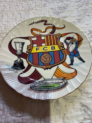 Plato Conmemorativo Vintage FC Barcelona 1992