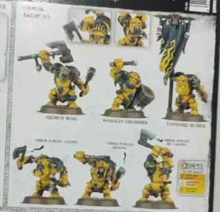 5 Orruk Ardboyz Ironjawz Warhammer AOS