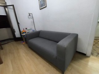 Sofá Klippan IKEA Gris