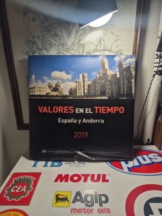 Álbum de Sellos Valores en el Tiempo 2019 completo