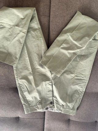 Pantalón de Traje Verde Oliva