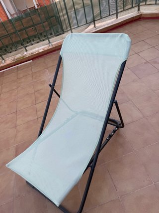 Tumbona de jardín plegable