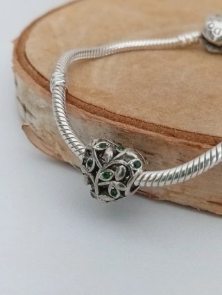 Charm Corazón Árbol de la Vida