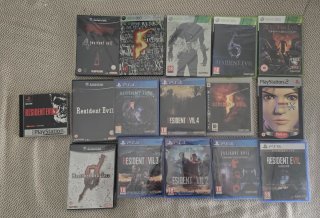 Resident Evil colección de Videojuegos.